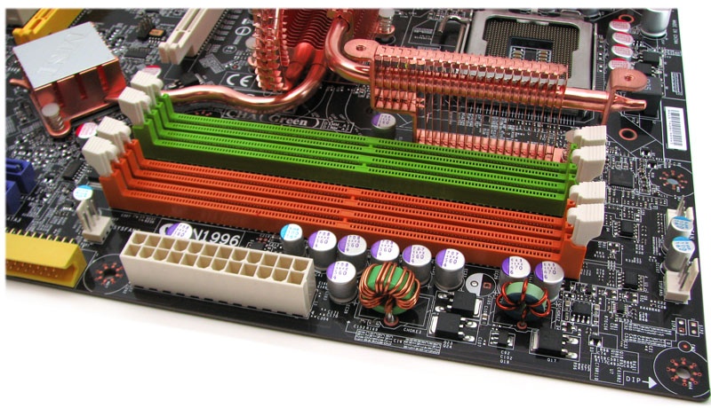 Why are dimm slots different colors like